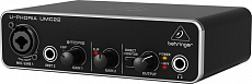 Behringer UMC22 аудио интерфейс для звукозаписи