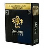 Rico Grand Concert Select Evolution (2 1 / 2) трости для кларнета (10 шт.в пачке)