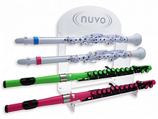 Nuvo Acrylic Retail Display Horizontal (4 x Flute/Clarineo) акриловый дисплей для флейт и кларнетов (4 шт. Флейта/кларнет)