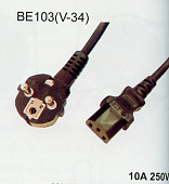 Soundking BE103 30FT сетевой шнур 250V10A 9 метров