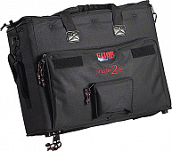 Gator GSR-2U нейлоновая рэковая сумка с карманом для ноутбука