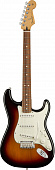 Fender Player Strat PF 3TS электрогитара, цвет трехцветный санберст